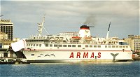 M/F VOLCAN DE TAMASITE. © Foto Ulrich Streich.